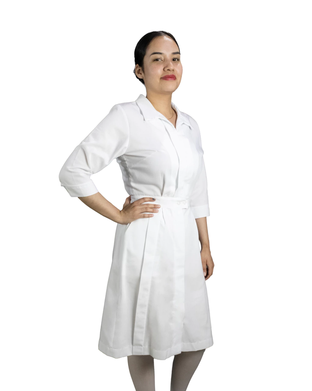 Bata Médica Tradicional Para Mujer Unimagda
